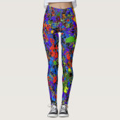 Abstract nr. 738 leggings (Voorkant)