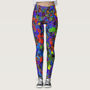 Abstract nr. 738 leggings