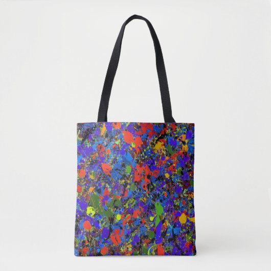 Abstract nr. 738 tote bag (Voorkant)