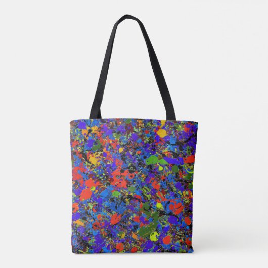 Abstract nr. 738 tote bag (Achterkant)