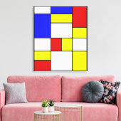 Abstract nr. 756 canvas afdruk (Insitu (Woonkamer))