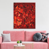 Abstract nr. 757 canvas afdruk (Insitu (Woonkamer))