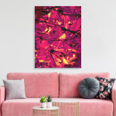 Abstract nr. 787 canvas afdruk (Insitu (Woonkamer))