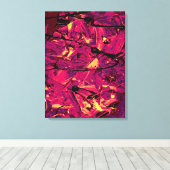 Abstract nr. 787 canvas afdruk (Insitu (Houten vloer))