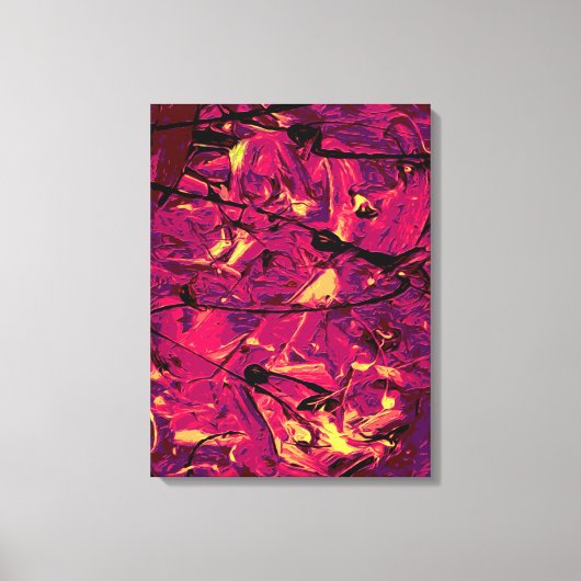 Abstract nr. 787 canvas afdruk (Voorkant)