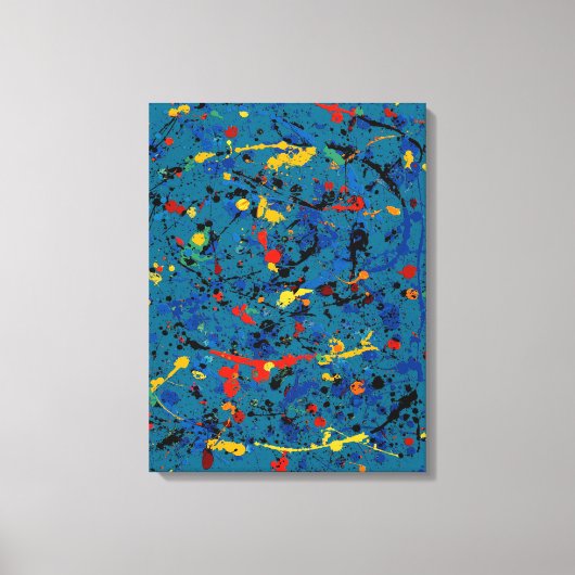 Abstract nr. 902 canvas afdruk (Voorkant)