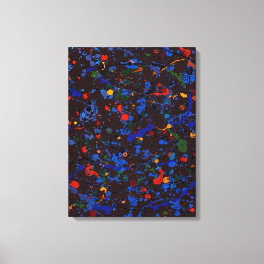 Abstract nr. 909 canvas afdruk (Voorkant)