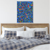Abstract nr. 913 canvas afdruk (Insitu (Slaapkamer))