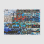 Abstract nr. 97 van Edward Martin Tissuepapier (Voorkant)