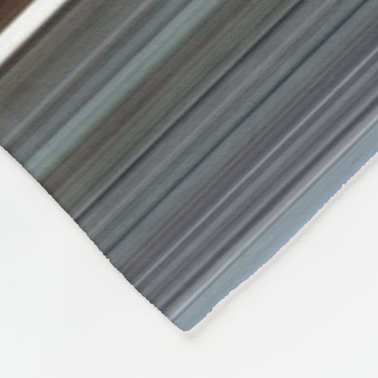 Abstract nummer 1: Cerise en grijs Fleece Deken (Hoek)