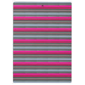 Abstract nummer 1: Cerise en grijs Klembord (Achterkant)