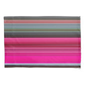Abstract nummer 1: Cerise en grijs Kussensloop (Voorkant)