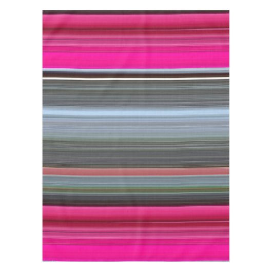 Abstract nummer 1: Cerise en grijs Tafelkleed (Voorkant)