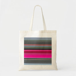 Abstract nummer 1: Cerise en grijs Tote Bag