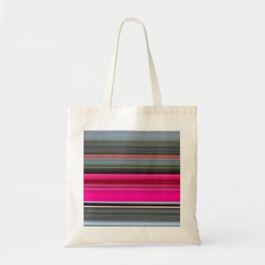 Abstract nummer 1: Cerise en grijs Tote Bag (Voorkant)
