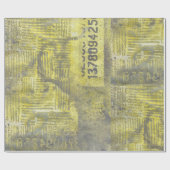 Abstract nummer één cadeaupapier (Vlak)