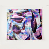 Abstract Oceaan Tapijt Wandkleed (Voorkant (horizontaal))