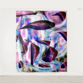 Abstract Oceaan Tapijt Wandkleed (Voorkant)