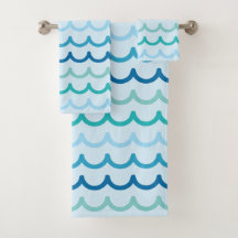 Abstract Ocean Waves Patroon