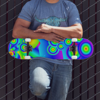 Abstract Ocean waves  Persoonlijk Skateboard