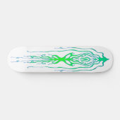 Abstract Octopus Tribal Squid Tattoo Design Persoonlijk Skateboard (Horizontaal)