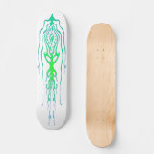 Abstract Octopus Tribal Squid Tattoo Design Persoonlijk Skateboard (Voorkant)