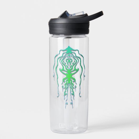 Abstract Octopus Tribal Squid Tattoo Design Waterfles (Links)