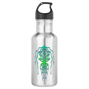 Abstract Octopus Tribal Squid Tattoo Design Waterfles