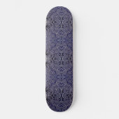 Abstract Oerwoud-blauw Persoonlijk Skateboard (Voorkant)