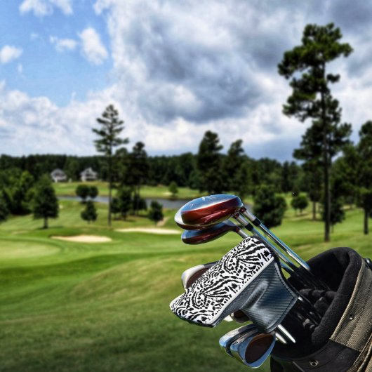 Abstract Oerwoud Golf Head Hoesje Golfheadcover