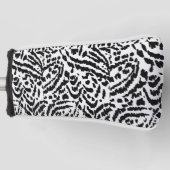 Abstract Oerwoud Golf Head Hoesje Golfheadcover (Voorkant)