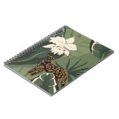 Abstract Oerwoud: Leopards Creative Pattern Notitieboek (Linkerzijde)