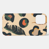 Abstract oerwoud naadloos patroon, wild dier backg Case-Mate iPhone case (Achterkant (horizontaal))