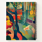 Abstract Oerwoud Notitieboek (Achterkant)