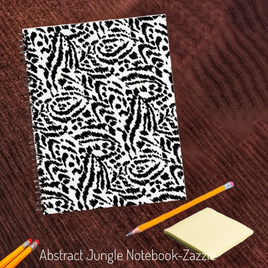 Abstract Oerwoud Notitieboek