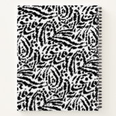 Abstract Oerwoud Notitieboek (Achterkant)