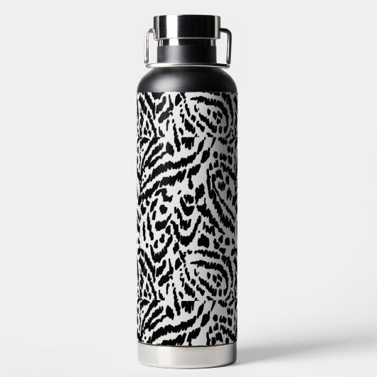 Abstract Oerwoud Waterfles (Achterkant)