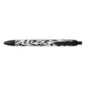 Abstract Oerwoud Zwarte Inkt Pen (Achterkant)