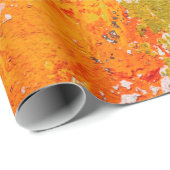 abstract oil paint texture on canvas, backgroundba cadeaupapier (Rol Hoek)