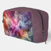 Abstract Old Rose Floral Cloud Landscape Toilettasje (Rechterhoek)