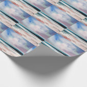 Abstract oliecanvas: hedendaagse textuur cadeaupapier (Hoek)