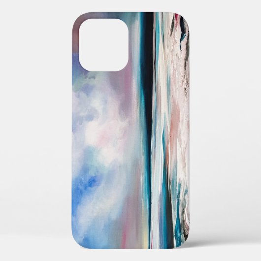 Abstract oliecanvas: hedendaagse textuur Case-Mate iPhone case (Achterkant)