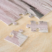 Abstract oliecanvas: hedendaagse textuur legpuzzel (Zijkant)