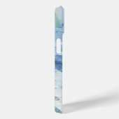 Abstract olieverfschilderij Blauwe bloemenschilder Case-Mate iPhone Case (Achterkant / Rechts)