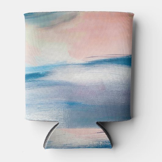 Abstract olieverfschilderij, canvastextuur. blikjeskoeler (Voorkant)