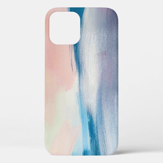 Abstract olieverfschilderij, canvastextuur. Case-Mate iPhone case (Achterkant)