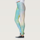 abstract olieverfschilderij leggings (Links)