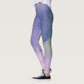 abstract olieverfschilderij leggings (Links)