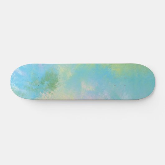 abstract olieverfschilderij persoonlijk skateboard (Horizontaal)