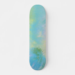 abstract olieverfschilderij persoonlijk skateboard